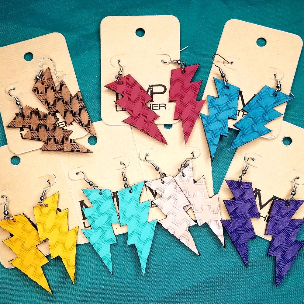 Leather Earrings